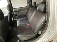 Renault Logan I 2005–2008 Sædeovertræk i økolæder+stof+Alcantara Antara A001 (komplet kabinesæt) foto 3