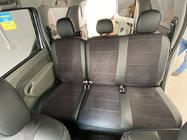 Dacia Logan I 2005–2008 Sædeovertræk i økolæder+stof+Alcantara Antara A001 (komplet kabinesæt) foto 5