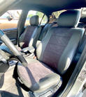 BMW 3-serie E46 1998–2006 Sædeovertræk i økolæder+stof+Alcantara Antara A001 (komplet kabinesæt) foto 1