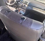 BMW 3-serie E46 1998–2006 Sædeovertræk i økolæder+stof+Alcantara Antara A001 (komplet kabinesæt) foto 13