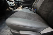 Volkswagen Passat B5 1997–2005 Sædeovertræk i økolæder+stof+Alcantara Antara A001 (komplet kabinesæt) foto 2