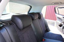 Volkswagen Golf 6 2008–2014 Sædeovertræk i økolæder+stof+Alcantara Antara A001 (komplet kabinesæt) foto 3