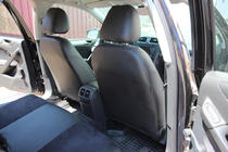Volkswagen Golf 6 2008–2014 Sædeovertræk i økolæder+stof+Alcantara Antara A001 (komplet kabinesæt) foto 8
