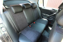 Volkswagen Golf 6 2008–2014 Sædeovertræk i økolæder+stof+Alcantara Antara A001 (komplet kabinesæt) foto 2
