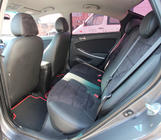 Hyundai Accent 2011–2017 Sædeovertræk i økolæder+stof+Alcantara Antara A001 (komplet kabinesæt) foto 4