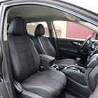 Nissan Qashqai 2014–2021 Sædeovertræk i økolæder+stof+Alcantara Antara A001 (komplet kabinesæt) foto 11