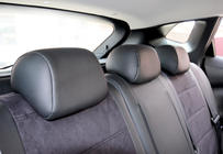 Nissan Qashqai 2014–2021 Sædeovertræk i økolæder+stof+Alcantara Antara A001 (komplet kabinesæt) foto 13