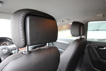 Volkswagen Passat B7 2012–2015 Sædeovertræk i økolæder+stof+Alcantara Antara A001 (komplet kabinesæt) foto 9