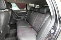 Volkswagen Passat B7 2012–2015 Sædeovertræk i økolæder+stof+Alcantara Antara A001 (komplet kabinesæt) foto 2