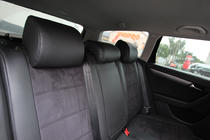 Volkswagen Passat B7 2012–2015 Sædeovertræk i økolæder+stof+Alcantara Antara A001 (komplet kabinesæt) foto 3