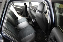 Audi A4 B8 2007–2015 Sædeovertræk i økolæder+stof+Alcantara Antara A001 (komplet kabinesæt) foto 4