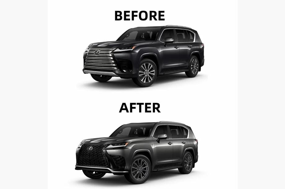 Lexus LX 500d/600 2022– F-Sport bodykit-sæt Foto 17