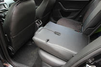 Skoda Octavia III A7 2013–2019 Sædeovertræk i økolæder+stof+Alcantara Antara A001 (komplet kabinesæt) foto 15
