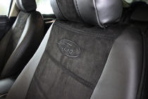 Ford Fusion 2012–2020 Sædeovertræk i økolæder+stof+Alcantara Antara A001 (komplet kabinesæt) foto 4