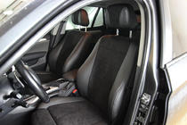 BMW X1 E84 2009–2015 Sædeovertræk i økolæder+stof+Alcantara Antara A001 (komplet kabinesæt) foto 7