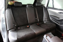 BMW X1 E84 2009–2015 Sædeovertræk i økolæder+stof+Alcantara Antara A001 (komplet kabinesæt) foto 2