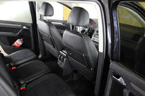 Volkswagen Touran 2003–2010 Sædeovertræk i økolæder+stof+Alcantara Antara A001 (komplet kabinesæt) foto 14