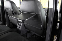 Volkswagen Touran 2003–2010 Sædeovertræk i økolæder+stof+Alcantara Antara A001 (komplet kabinesæt) foto 15