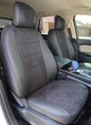 Ford Edge 2014–2024 Sædeovertræk i økolæder+stof+Alcantara Antara A001 (komplet kabinesæt) foto 1