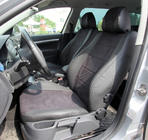 Skoda Octavia II A5 2010–2013 Sædeovertræk i økolæder+stof+Alcantara Antara A001 (komplet kabinesæt) foto 14