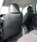 Skoda Octavia II A5 2010–2013 Sædeovertræk i økolæder+stof+Alcantara Antara A001 (komplet kabinesæt) foto 16