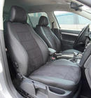 Skoda Octavia II A5 2010–2013 Sædeovertræk i økolæder+stof+Alcantara Antara A001 (komplet kabinesæt) foto 19
