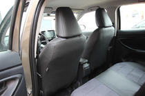 Toyota Yaris/Yaris Cross (XP210) 2020– Sædeovertræk i økolæder+stof+Alcantara Antara A001 (komplet kabinesæt) foto 14