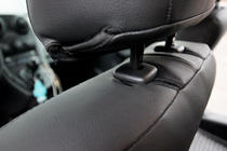 Mercedes Citan 2013–2021 Sædeovertræk i økolæder+stof+Alcantara Antara A001 (komplet kabinesæt) foto 8