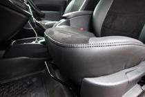 Mercedes Citan 2013–2021 Sædeovertræk i økolæder+stof+Alcantara Antara A001 (komplet kabinesæt) foto 10