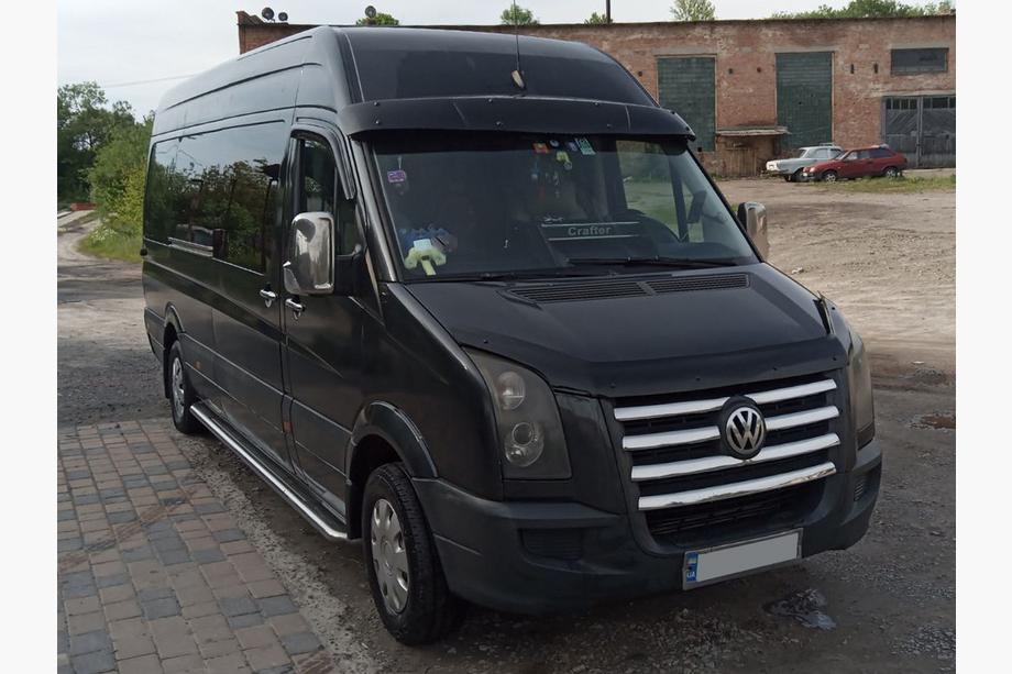 Volkswagen Crafter 2006–2016 Solskærm til forrude med ramme V2 (sort højglans, 5 mm) Foto 13