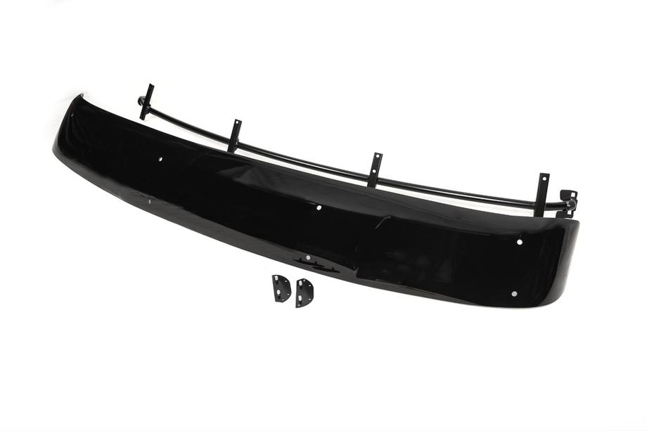 Volkswagen Crafter 2006–2016 Solskærm til forrude med ramme V2 (sort højglans, 5 mm) Foto 2