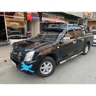 Isuzu D-Max 2011–2019 Forrudevisir på ramme V1 (sort højglans, 5 mm) foto 1