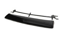 Isuzu D-Max 2011–2019 Forrudevisir på ramme V1 (sort højglans, 5 mm) foto 2
