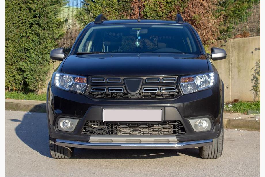 Renault Sandero 2013–2022 Frontbøjle Texas (60 mm, rustfrit stål) Image