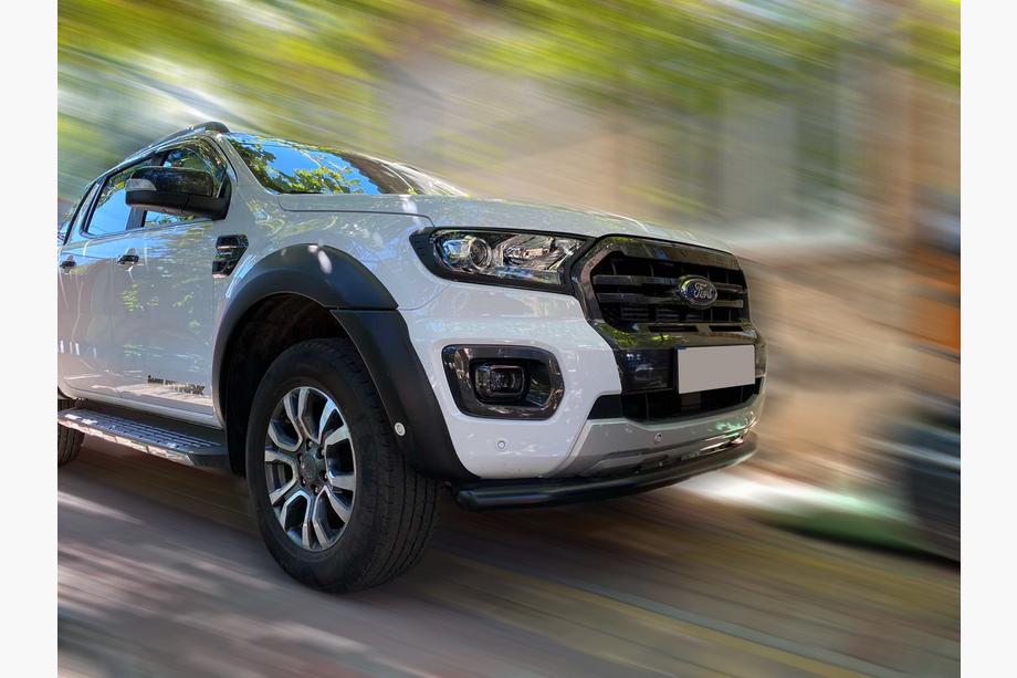 Ford Ranger 2011–2022 Texas frontbøjle til 2015+ (76mm, sort) Image