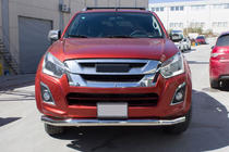 Isuzu D-Max 2011–2019 Frontbøjle Texas (76 mm, rustfrit stål) foto 1
