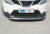 Nissan Qashqai 2014–2021 Frontbøjle Texas til 2014-2017 (60 mm, rustfri stål) foto 1