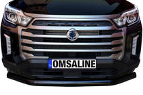 SsangYong Musso II 2018– Frontbøjle Texas (76 mm, sort) foto 3