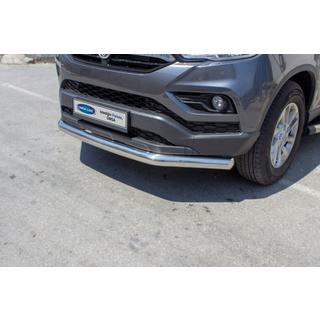 Frontbøjle Texas (76 mm, rustfrit stål) SsangYong Musso ІІ 2018– foto 1