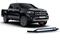 Mercedes X class 2017–2020 Dobbelt frontbøjle Vegas (sort, 76 mm) foto 2