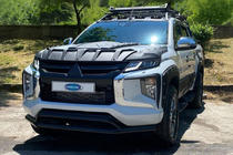 Mitsubishi L200 2015–2024 Dobbelt frontbøjle Vegas 2019+ (sort, 76 mm) foto 1