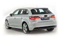 Audi A3 2012–2020 Liste over nummerplade HB (rustfrit stål) foto 1