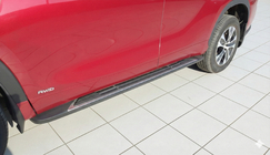 Toyota Highlander 2019– Side steps OEM V1 (2 stk., aluminium) foto 1