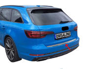 Audi A4 B9 2015–2024 Bagkofangerbeskytter OmsaLine (Avant, rustfrit stål) foto 1