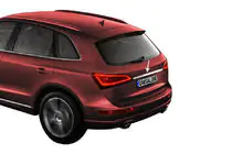 Audi Q5 2017–2025 Kromliste over nummerpladen (rustfrit stål) foto 1