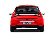 Hyundai I-20 2020– Kromliste over nummerplade OmsaLine (rustfrit stål) foto 1