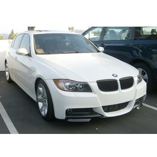 DPT frontlip-flaps (til E90 M-Sport 2005-2008, blank sort, 2 stk.) foto 1