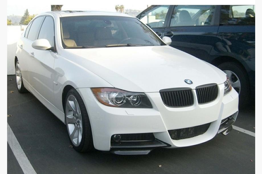 BMW 3-serie E90/E91 2005–2011 DPT frontlip-flaps (til E90 M-Sport 2005-2008, blank sort, 2 stk.) Image