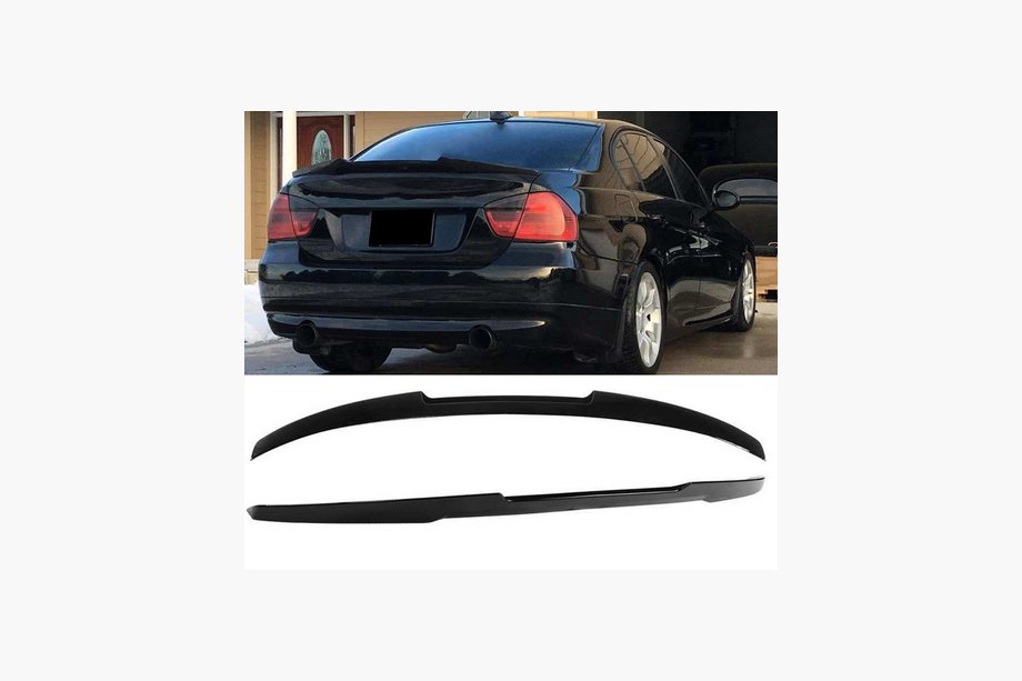 BMW 3-serie E90/E91 2005–2011 Meliset M4-Style spoiler (til E90, klar til lakering) Image