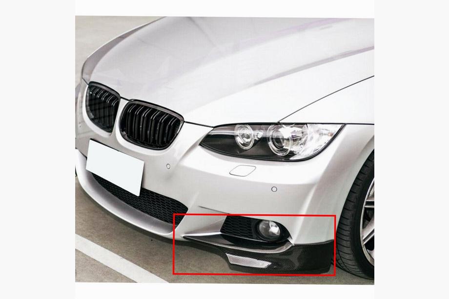 BMW 3-serie E90/E91 2005–2011 Frontkofanger læbespoiler Flap (E92 Coupe) Image
